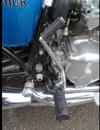 Motocyclette Moto Honda 550 Four Super Sport (Ancêtre de 1976, peu de Km): photos 17