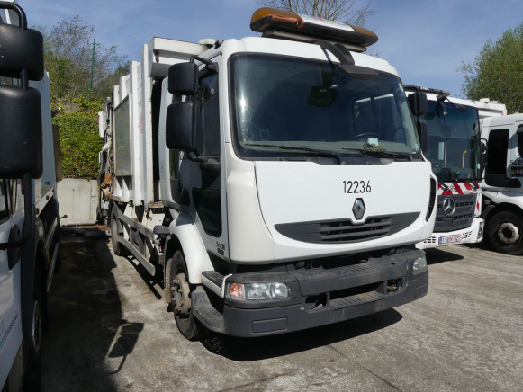 REF:12236 - Camion poubelle Renault Midlum 280 DXI (2010-249.164 km) - Benne à ordures ménagères: photos 2 REF:12236 - Camion poubelle Renault Midlum 280 DXI (2010-249.164 km) - Benne à ordures ménagères: photos 2
