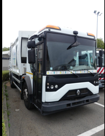 REF:1444 - Camion poubelle Renault Access (2013-185.358 km) (VIN:SEG1930BL5BD17234) - Benne à ordures ménagères: photos 3 REF:1444 - Camion poubelle Renault Access (2013-185.358 km) (VIN:SEG1930BL5BD17234) - Benne à ordures ménagères: photos 3