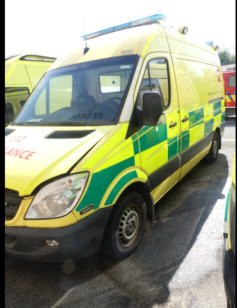 REF:19 - Ambulance Mercedes-Benz Sprinter (2013-349.217 km) - Ambulance: photos 1 REF:19 - Ambulance Mercedes-Benz Sprinter (2013-349.217 km) - Ambulance: photos 1
