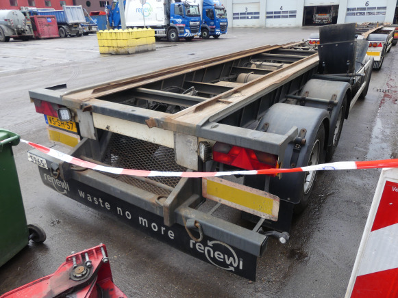 REF:WS-SH-57 - Remorque porte container GS Meppel ALC-2700N - Remorque porte-conteneur/ Caisse mobile: photos 3 REF:WS-SH-57 - Remorque porte container GS Meppel ALC-2700N - Remorque porte-conteneur/ Caisse mobile: photos 3