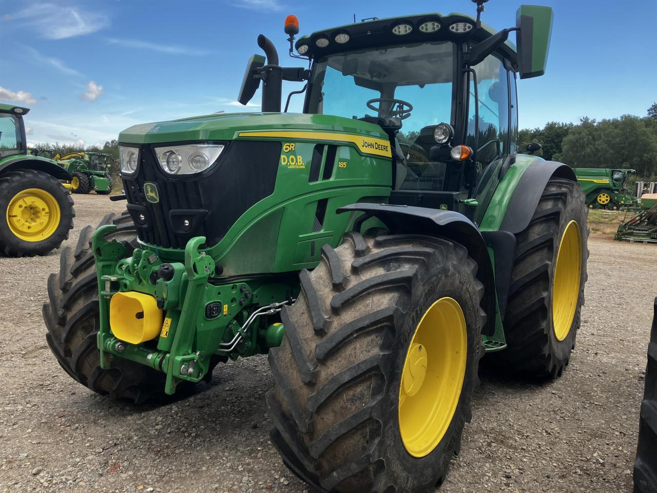 John Deere 6R 185 - Tracteur agricole: photos 1 John Deere 6R 185 - Tracteur agricole: photos 1