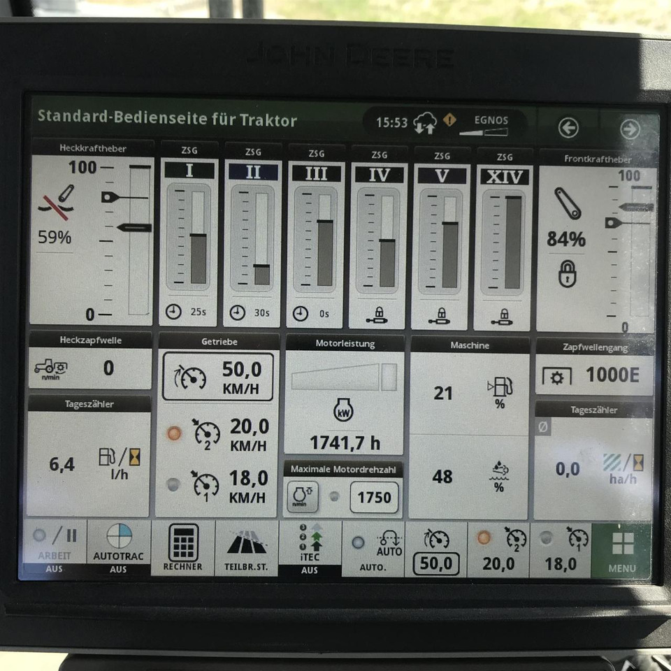 Tracteur agricole John Deere 7R 350: photos 9