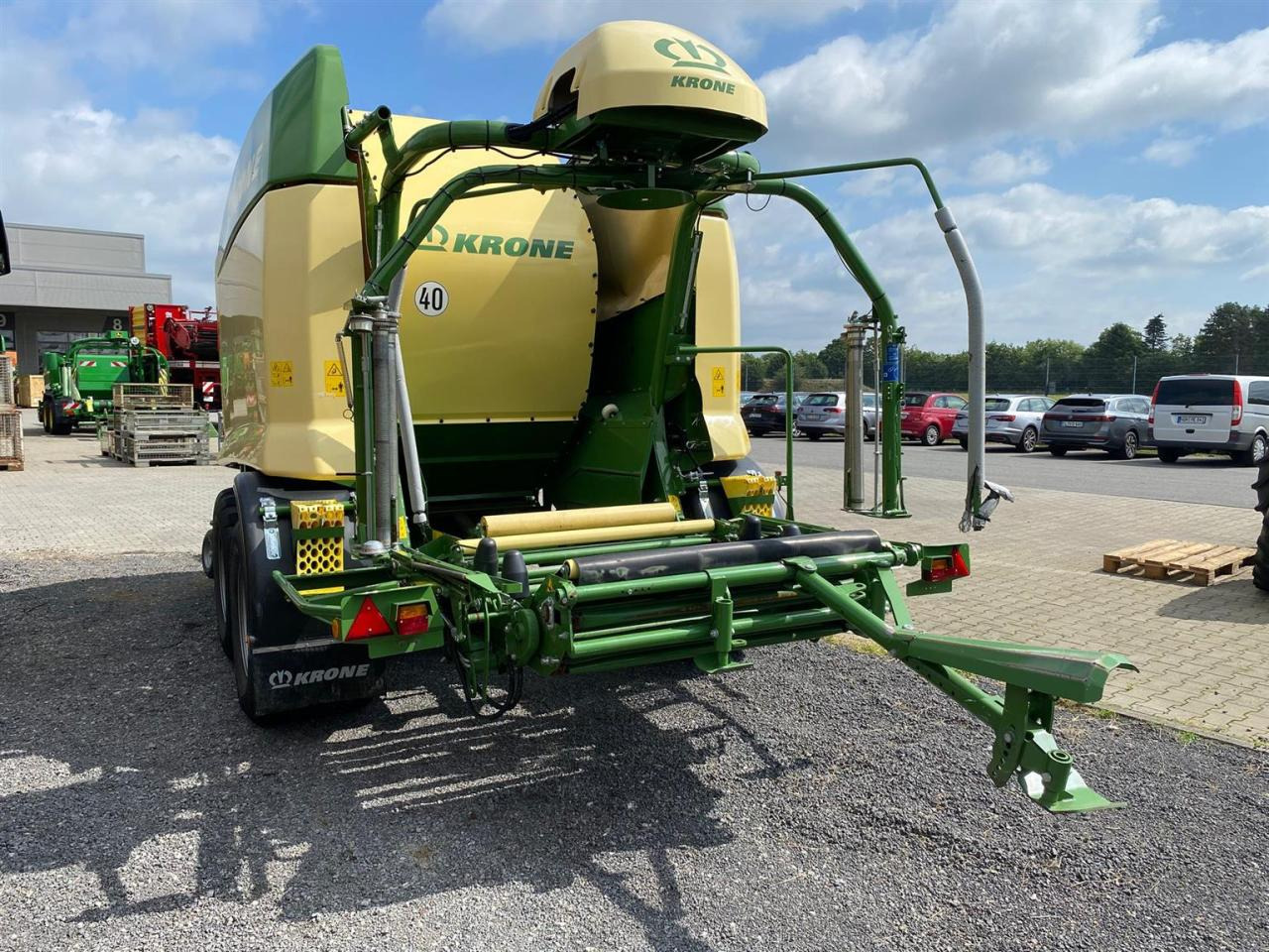 Krone CV 150 XC x-treme - Presse à balles rondes: photos 3 Krone CV 150 XC x-treme - Presse à balles rondes: photos 3