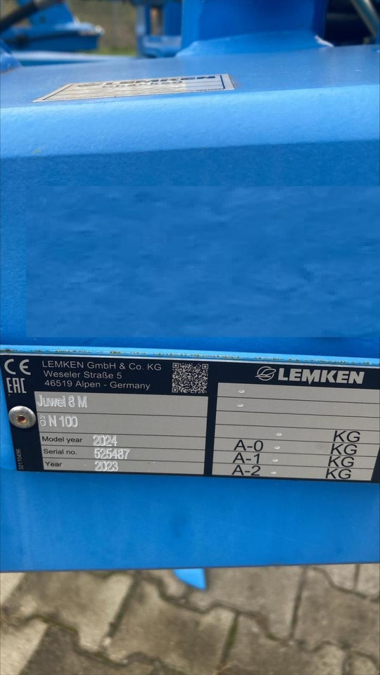 Lemken Juwel 8 M 6 N 100 - Charrue: photos 4 Lemken Juwel 8 M 6 N 100 - Charrue: photos 4