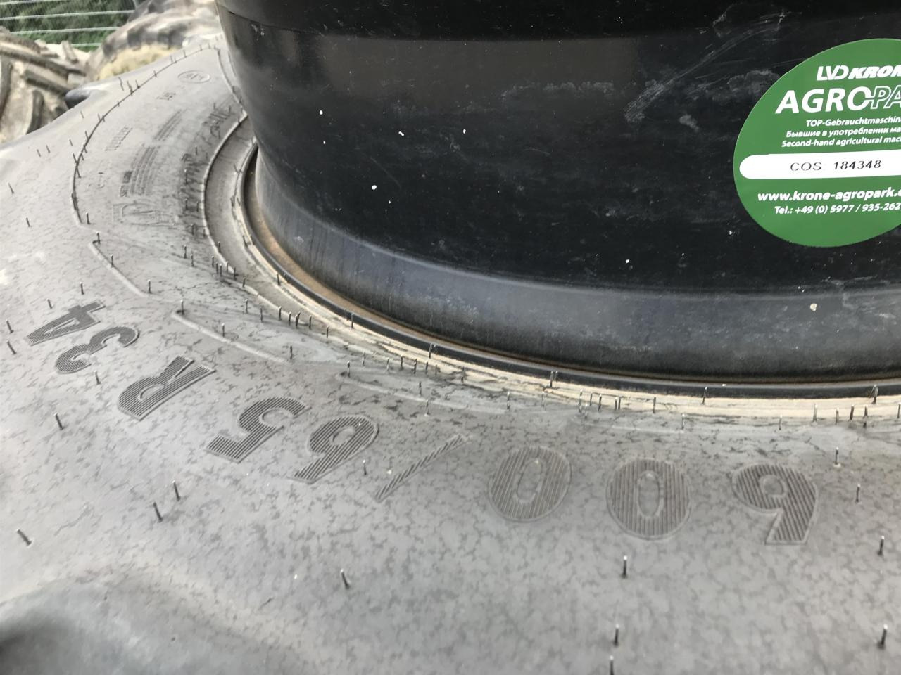 Mitas 600/65R34 - Pneu pour Machine agricole: photos 4 Mitas 600/65R34 - Pneu pour Machine agricole: photos 4