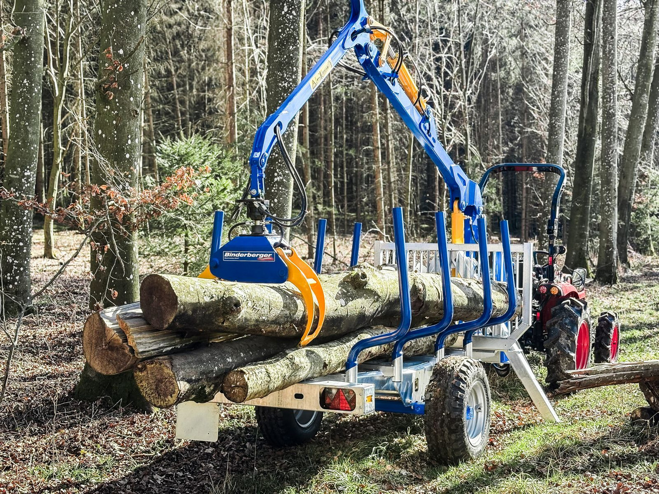 Binderberger Alpin 3t Holzrückewagen - Remorque forestière: photos 4 Binderberger Alpin 3t Holzrückewagen - Remorque forestière: photos 4