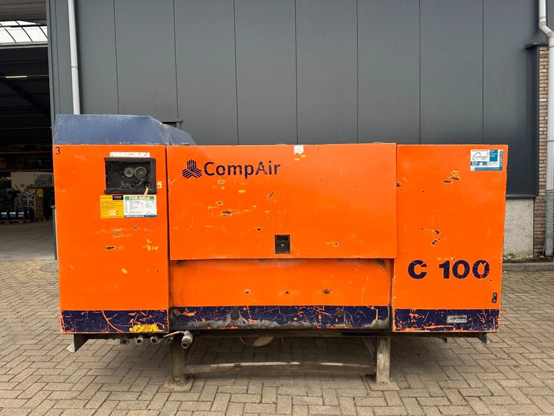 Compair C100 Mercedes OM 364 A 10.5 m3 / min 77 kW 7 Bar Silent Diesel Compressor - Compresseur d'air: photos 1 Compair C100 Mercedes OM 364 A 10.5 m3 / min 77 kW 7 Bar Silent Diesel Compressor - Compresseur d'air: photos 1