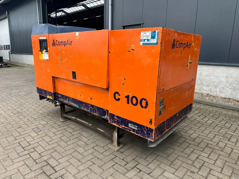 Compair C100 Mercedes OM 364 A 10.5 m3 / min 77 kW 7 Bar Silent Diesel Compressor - Compresseur d'air: photos 4 Compair C100 Mercedes OM 364 A 10.5 m3 / min 77 kW 7 Bar Silent Diesel Compressor - Compresseur d'air: photos 4
