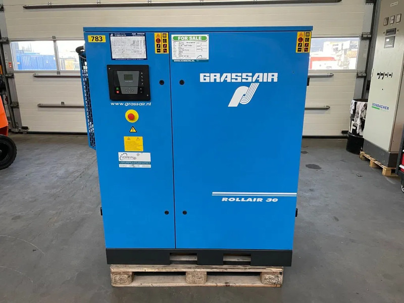 Grassair RLR30B G10 elektrische schroefcompressor 22 KW, 3.000L/min. 10Bar - Compresseur d'air: photos 1 Grassair RLR30B G10 elektrische schroefcompressor 22 KW, 3.000L/min. 10Bar - Compresseur d'air: photos 1
