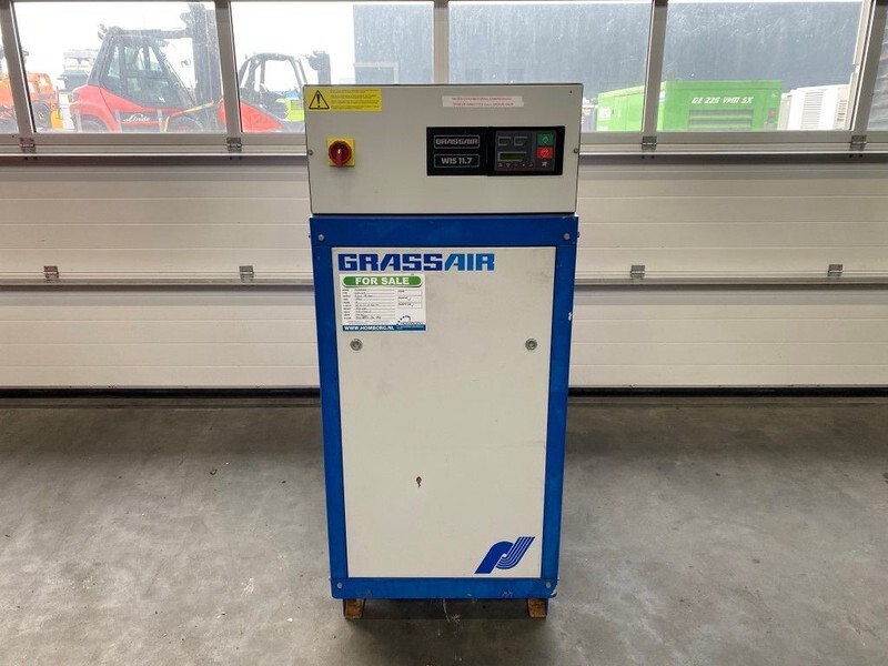 Grassair WIS 11.7 Silent 4 kW 550 L / min 12 Bar Schroefcompressor - Compresseur d'air: photos 1 Grassair WIS 11.7 Silent 4 kW 550 L / min 12 Bar Schroefcompressor - Compresseur d'air: photos 1