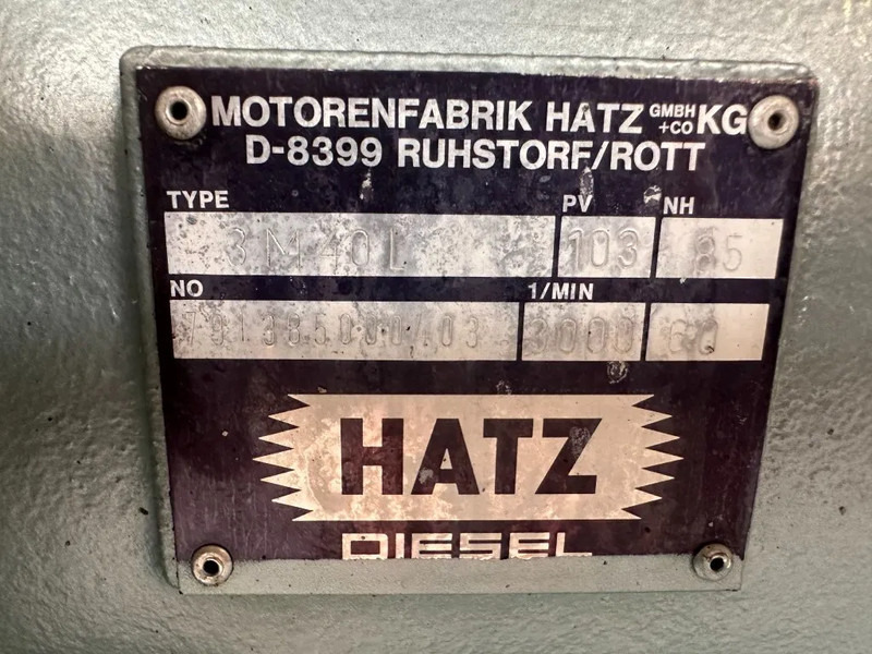 Hatz 3M40L Mecc Alte Spa 40 kVA generatorset ex Emergency ! 22 hours ! - Groupe électrogène: photos 3 Hatz 3M40L Mecc Alte Spa 40 kVA generatorset ex Emergency ! 22 hours ! - Groupe électrogène: photos 3