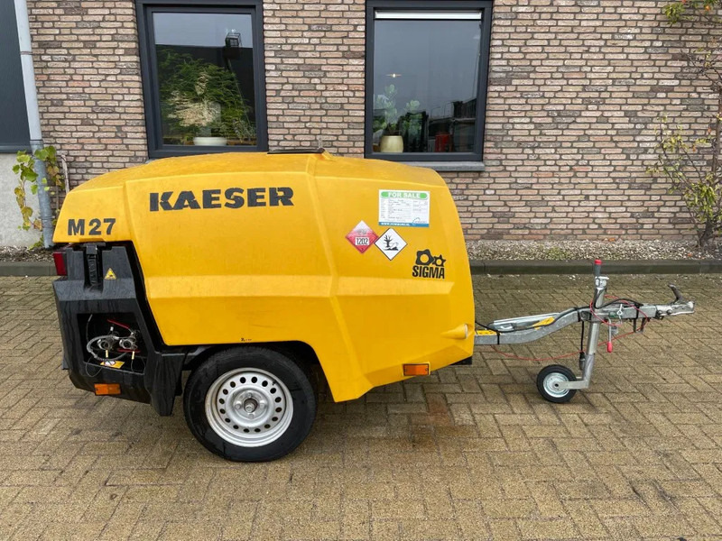 Kaeser M27 Kubota 2,7 m3 / min 7 Bar 18 kW Mobiele Silent Diesel Compressor - Compresseur d'air: photos 1 Kaeser M27 Kubota 2,7 m3 / min 7 Bar 18 kW Mobiele Silent Diesel Compressor - Compresseur d'air: photos 1