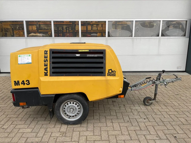 Kaeser M43 Kubota 4,2 m3 / min 7 Bar 55 kW Mobiele Diesel Compressor - Compresseur d'air: photos 1 Kaeser M43 Kubota 4,2 m3 / min 7 Bar 55 kW Mobiele Diesel Compressor - Compresseur d'air: photos 1