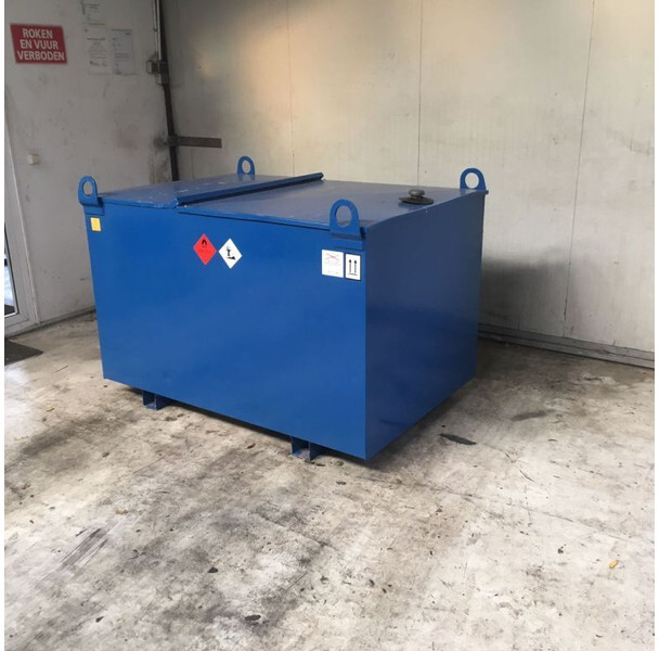 Kiwa IBC Elzinga Machinefabriek 1000 liter IBC Dieseltank met handpomp - Cuve de stockage: photos 2 Kiwa IBC Elzinga Machinefabriek 1000 liter IBC Dieseltank met handpomp - Cuve de stockage: photos 2