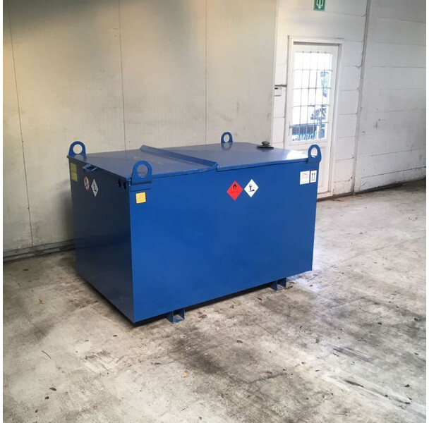 Kiwa IBC Elzinga Machinefabriek 1000 liter IBC Dieseltank met handpomp - Cuve de stockage: photos 4 Kiwa IBC Elzinga Machinefabriek 1000 liter IBC Dieseltank met handpomp - Cuve de stockage: photos 4