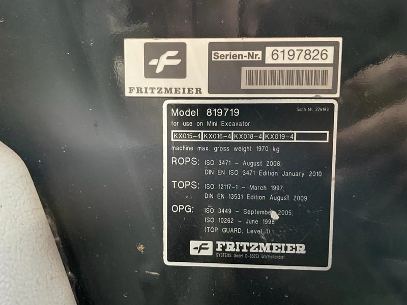 Kubota KX019-4 Mini Graver Rups Graafmachine Diesel as New ! - Mini pelle: photos 4 Kubota KX019-4 Mini Graver Rups Graafmachine Diesel as New ! - Mini pelle: photos 4
