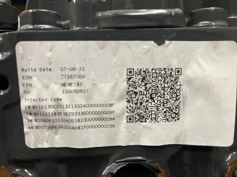 DAF PX5-GB6 LF_14-16t_E6 - Moteur: photos 5 DAF PX5-GB6 LF_14-16t_E6 - Moteur: photos 5