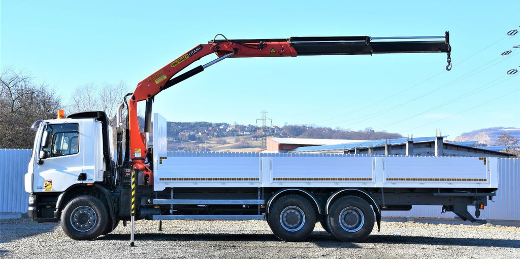 DAF CF 75.360 Pritsche 7,95 m + KRAN / FUNK * 6x4 DAF CF 75.360 Pritsche 7,95 m + KRAN / FUNK * 6x4 - Camion grue, Camion plateau: photos 5 DAF CF 75.360 Pritsche 7,95 m + KRAN / FUNK * 6x4 DAF CF 75.360 Pritsche 7,95 m + KRAN / FUNK * 6x4 - Camion grue, Camion plateau: photos 5