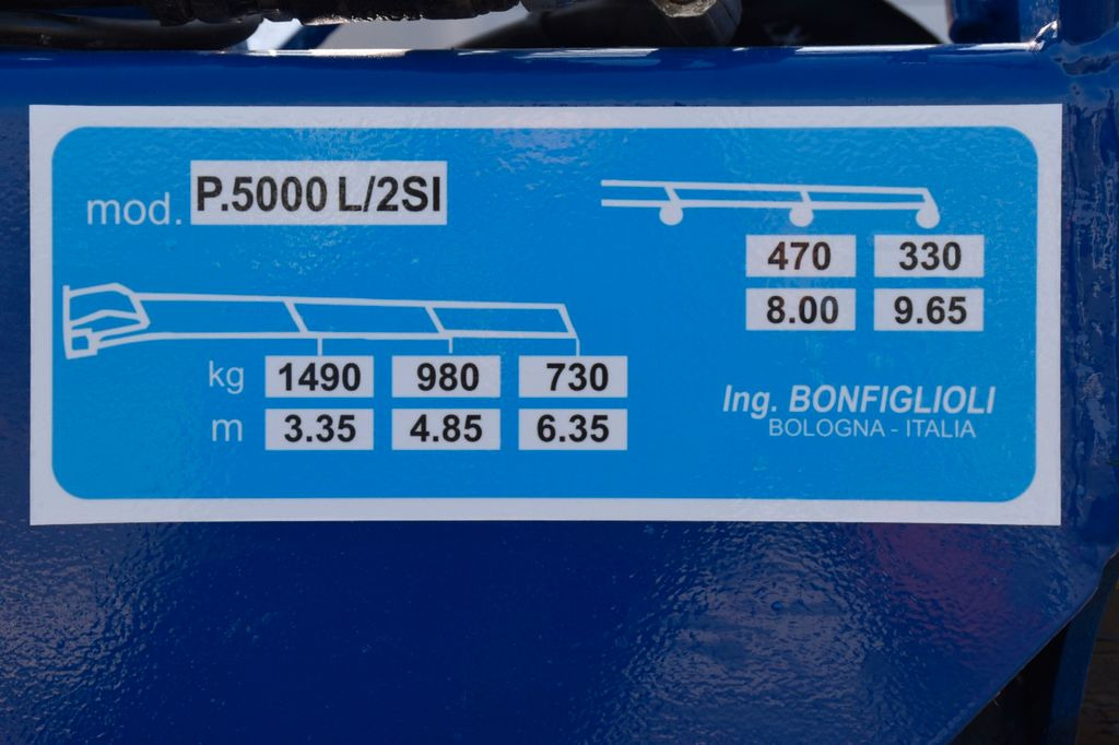 Utilitaire plateau Iveco Daily 72-170 Pritsche 3,80 m Bonfiglioli P.5000: photos 9