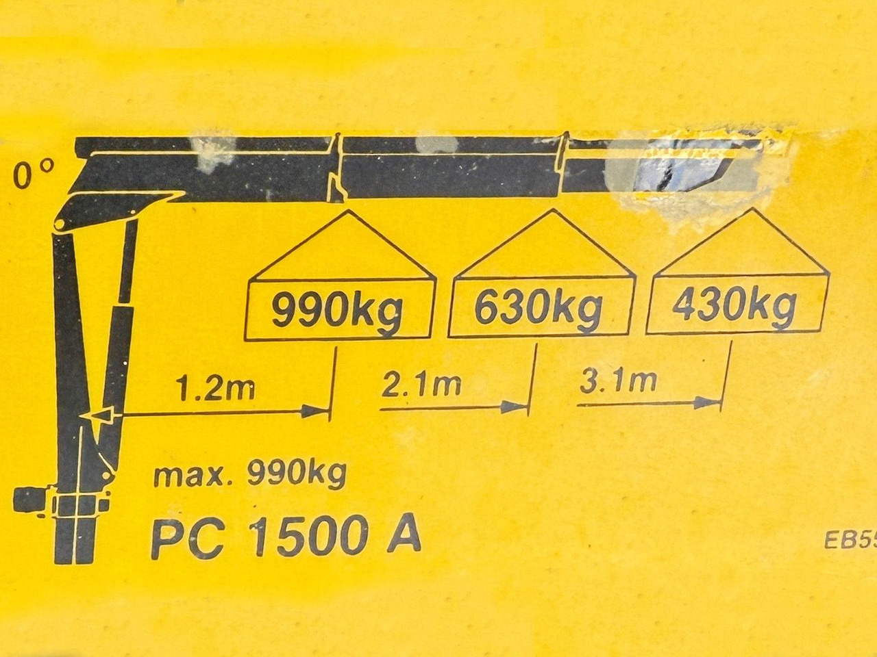 Camion grue Iveco Eurocargo 100-220 *PC 1500 A * TOPZUSTAND: photos 11