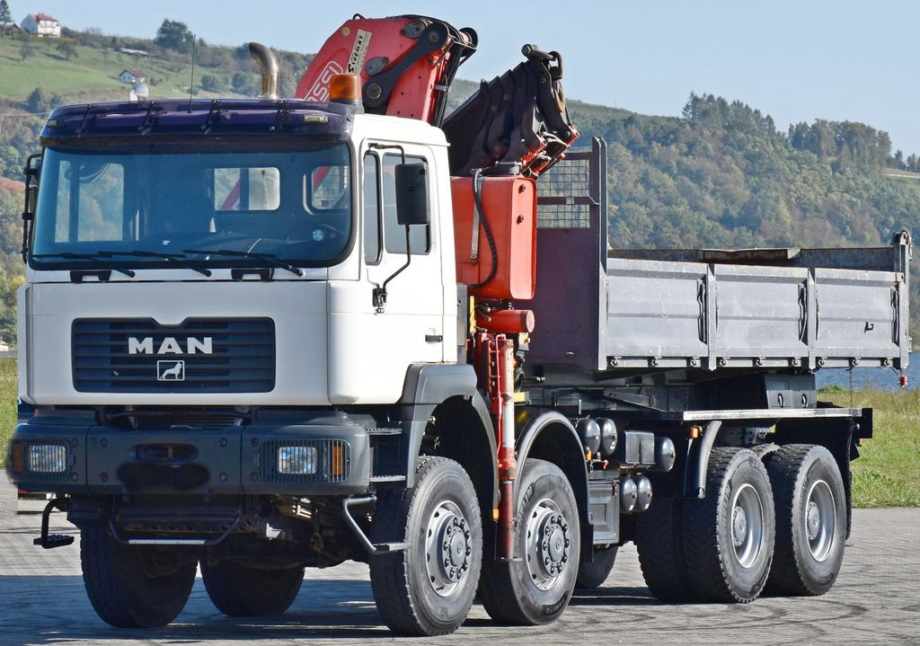 MAN 41.460 * KRAN * 8x8 ! TOPZUSTAND MAN 41.460 * KRAN * 8x8 ! TOPZUSTAND - Camion benne, Camion grue: photos 4 MAN 41.460 * KRAN * 8x8 ! TOPZUSTAND MAN 41.460 * KRAN * 8x8 ! TOPZUSTAND - Camion benne, Camion grue: photos 4