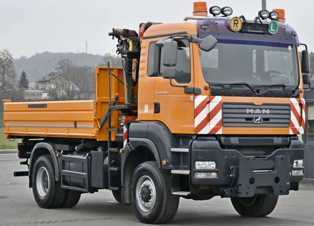 MAN TGA 18.360 * PK 10501 + FUNK *4x4 - Camion benne, Camion grue: photos 4 MAN TGA 18.360 * PK 10501 + FUNK *4x4 - Camion benne, Camion grue: photos 4