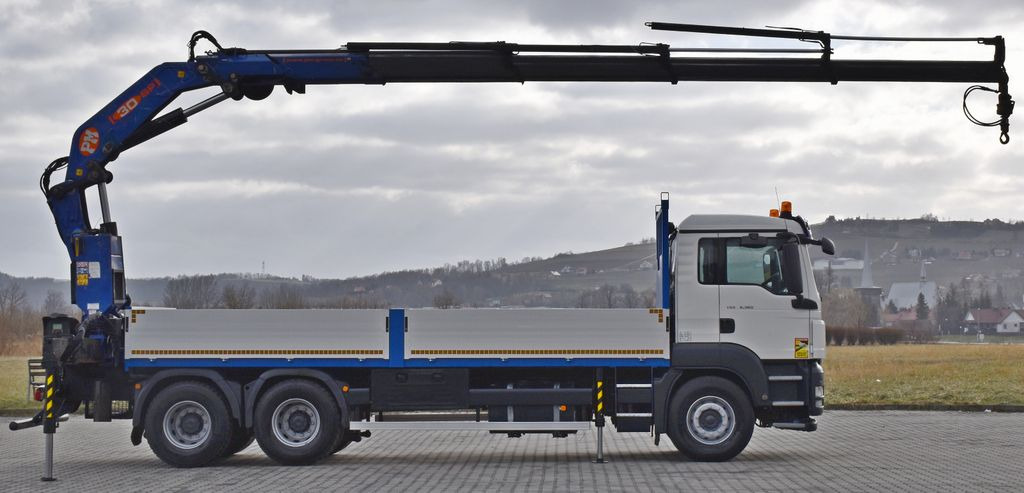 MAN TGS 26.360*PRITSCHE 6,60m * PM 30 SP / FUNK *6x4 - Camion grue: photos 5 MAN TGS 26.360*PRITSCHE 6,60m * PM 30 SP / FUNK *6x4 - Camion grue: photos 5