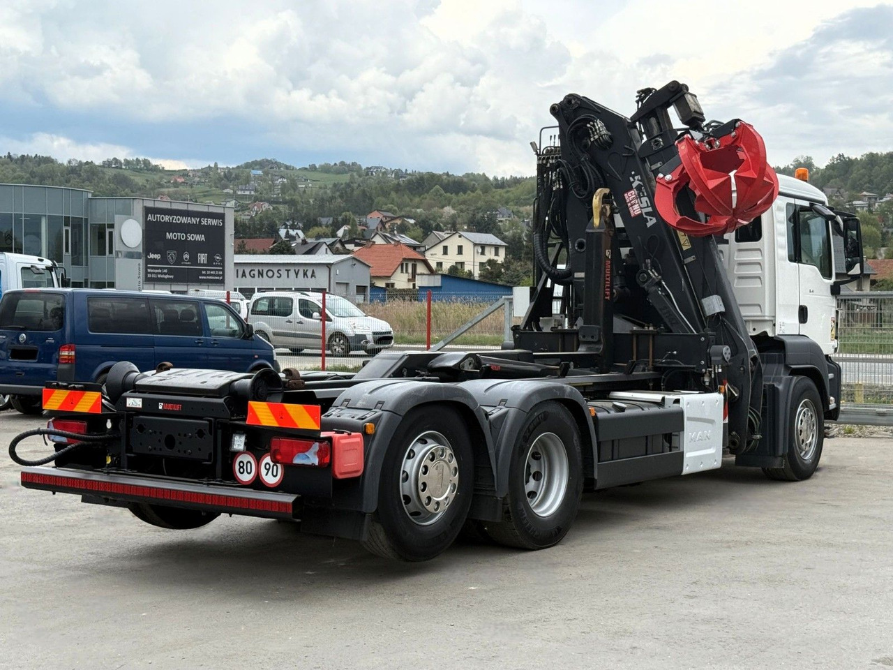 MAN TGS 26.400 Abrollkipper* KESLA 2114Z* TOP - Camion ampliroll, Camion grue: photos 5 MAN TGS 26.400 Abrollkipper* KESLA 2114Z* TOP - Camion ampliroll, Camion grue: photos 5
