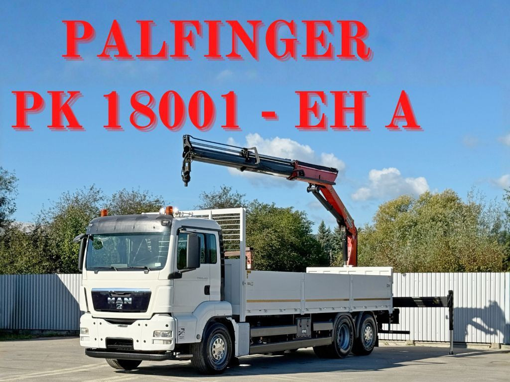 MAN TGS 26.440* PK 18001 - EH A + FUNK* TOPZUSTAND MAN TGS 26.440* PK 18001 - EH A + FUNK* TOPZUSTAND - Camion grue, Camion plateau: photos 1 MAN TGS 26.440* PK 18001 - EH A + FUNK* TOPZUSTAND MAN TGS 26.440* PK 18001 - EH A + FUNK* TOPZUSTAND - Camion grue, Camion plateau: photos 1