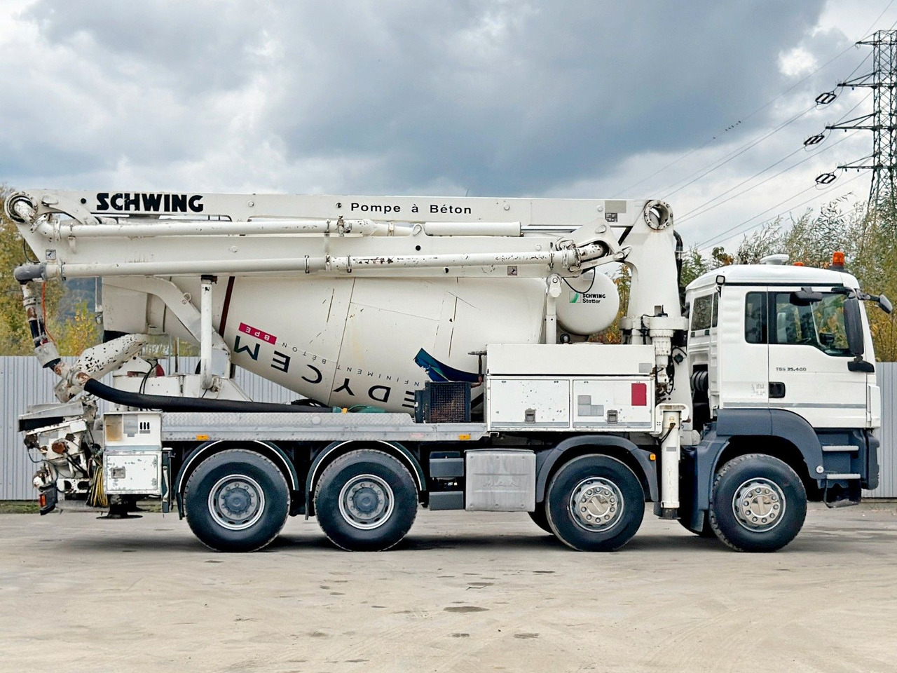 MAN TGS 35.400 BETONPUMPE * 8x4 / TOPZUSTAND - Camion pompe: photos 5 MAN TGS 35.400 BETONPUMPE * 8x4 / TOPZUSTAND - Camion pompe: photos 5