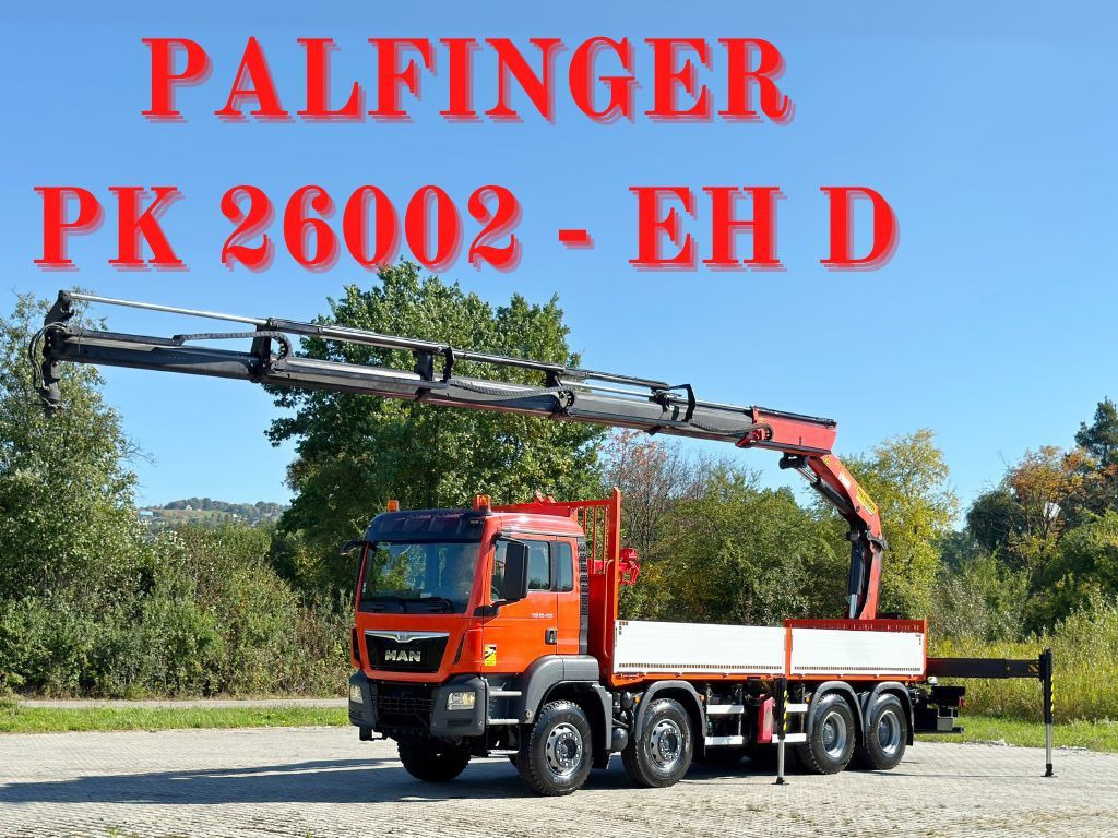 MAN TGS 35.400* PK 26002 - EH D + FUNK /8x4 - Camion grue: photos 1 MAN TGS 35.400* PK 26002 - EH D + FUNK /8x4 - Camion grue: photos 1