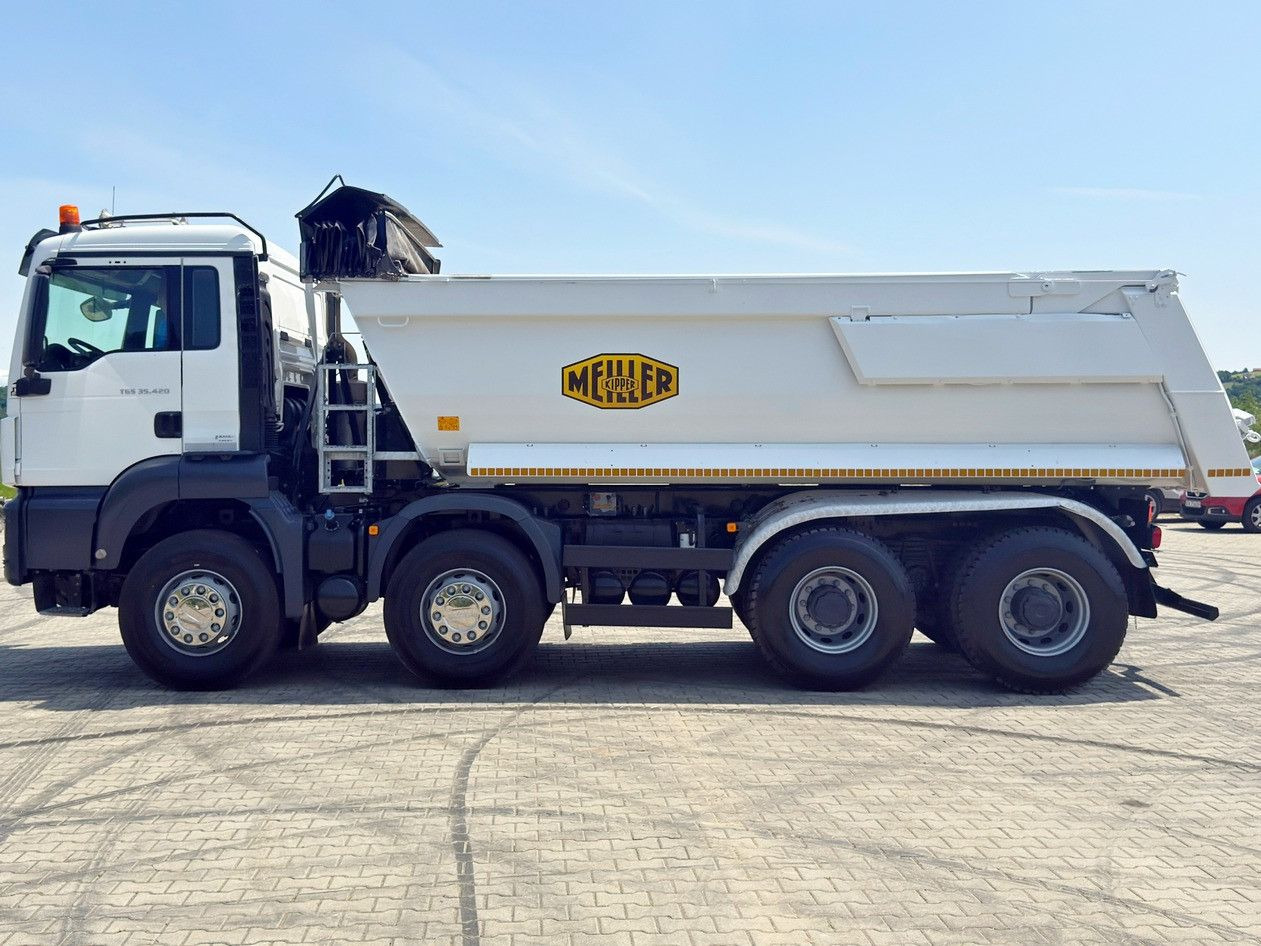 MAN TGS 35.420 KIPPER * 8x4 * TOPZUSTAND - Camion benne: photos 5 MAN TGS 35.420 KIPPER * 8x4 * TOPZUSTAND - Camion benne: photos 5