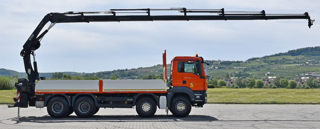 MAN TGS 35.440 * HIAB 211 E-6 HIDUO +FUNK / 8x4 - Camion grue, Camion plateau: photos 5 MAN TGS 35.440 * HIAB 211 E-6 HIDUO +FUNK / 8x4 - Camion grue, Camion plateau: photos 5