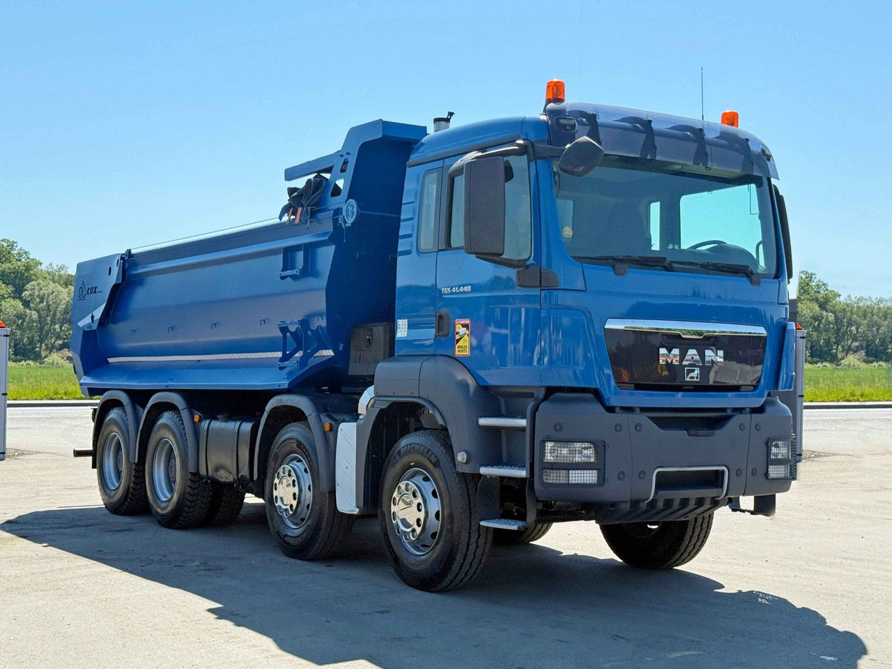 MAN TGS 41.440 * KIPPER * 8x4 * TOPZUSTAND - Camion benne, Camion grue: photos 1 MAN TGS 41.440 * KIPPER * 8x4 * TOPZUSTAND - Camion benne, Camion grue: photos 1
