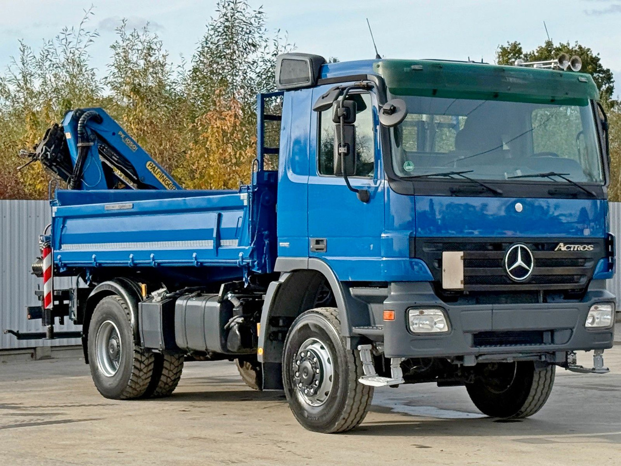 Mercedes-Benz ACTROS 1841 * PK 10501 + FUNK * TOP * 4x4 - Camion benne, Camion grue: photos 4 Mercedes-Benz ACTROS 1841 * PK 10501 + FUNK * TOP * 4x4 - Camion benne, Camion grue: photos 4