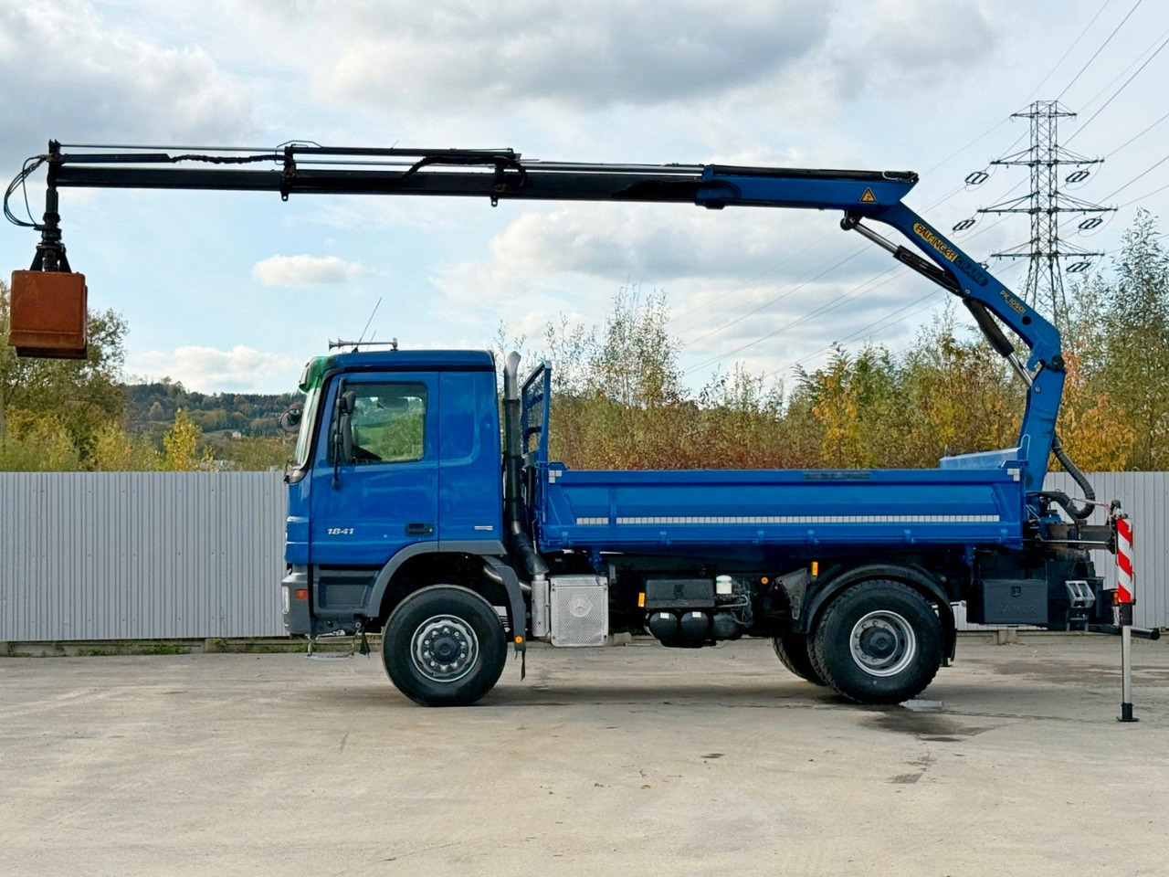 Mercedes-Benz ACTROS 1841 * PK 10501 + FUNK * TOP * 4x4 - Camion grue: photos 5 Mercedes-Benz ACTROS 1841 * PK 10501 + FUNK * TOP * 4x4 - Camion grue: photos 5