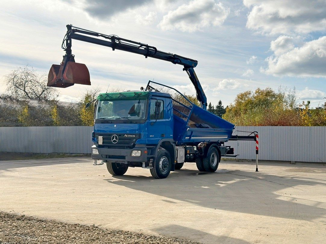 Mercedes-Benz ACTROS 1841 * PK 10501 + FUNK * TOP * 4x4 - Camion grue: photos 2 Mercedes-Benz ACTROS 1841 * PK 10501 + FUNK * TOP * 4x4 - Camion grue: photos 2