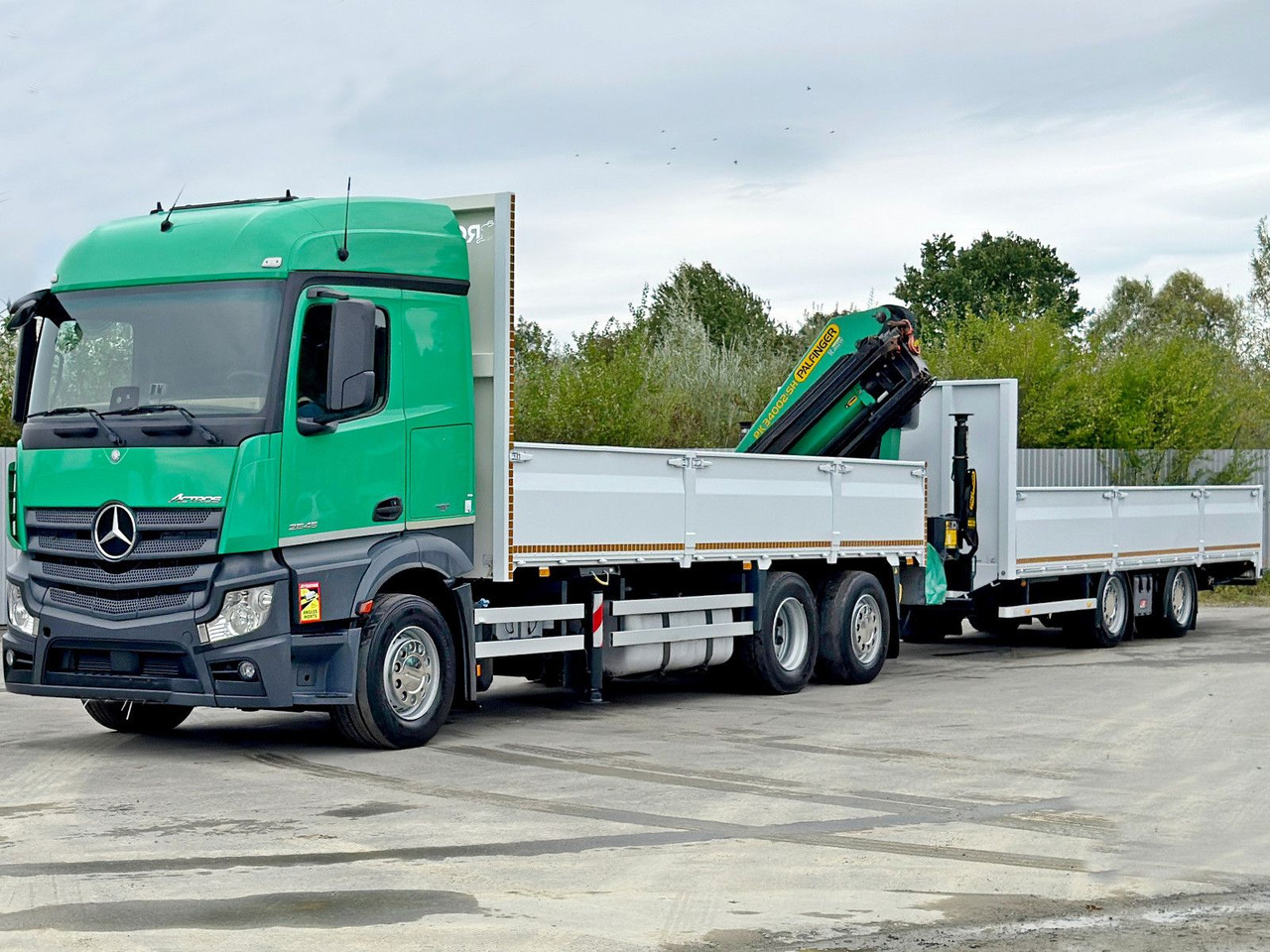 Mercedes-Benz ACTROS 2645* PK 34002 - SH C/FUNK+Anhänger* TOP - Camion grue: photos 3 Mercedes-Benz ACTROS 2645* PK 34002 - SH C/FUNK+Anhänger* TOP - Camion grue: photos 3