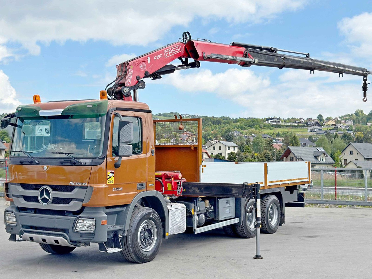 Mercedes-Benz ACTROS 3336 * FASSI F290A.22 + FUNK / 6x4 * TOP - Camion grue: photos 2 Mercedes-Benz ACTROS 3336 * FASSI F290A.22 + FUNK / 6x4 * TOP - Camion grue: photos 2