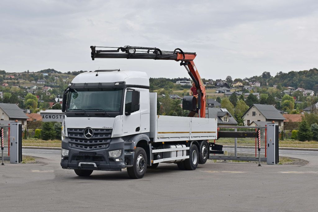 Mercedes-Benz AROCS 2542* PK 13001-K B* TOPZUSTAND - Camion grue, Camion plateau: photos 2 Mercedes-Benz AROCS 2542* PK 13001-K B* TOPZUSTAND - Camion grue, Camion plateau: photos 2