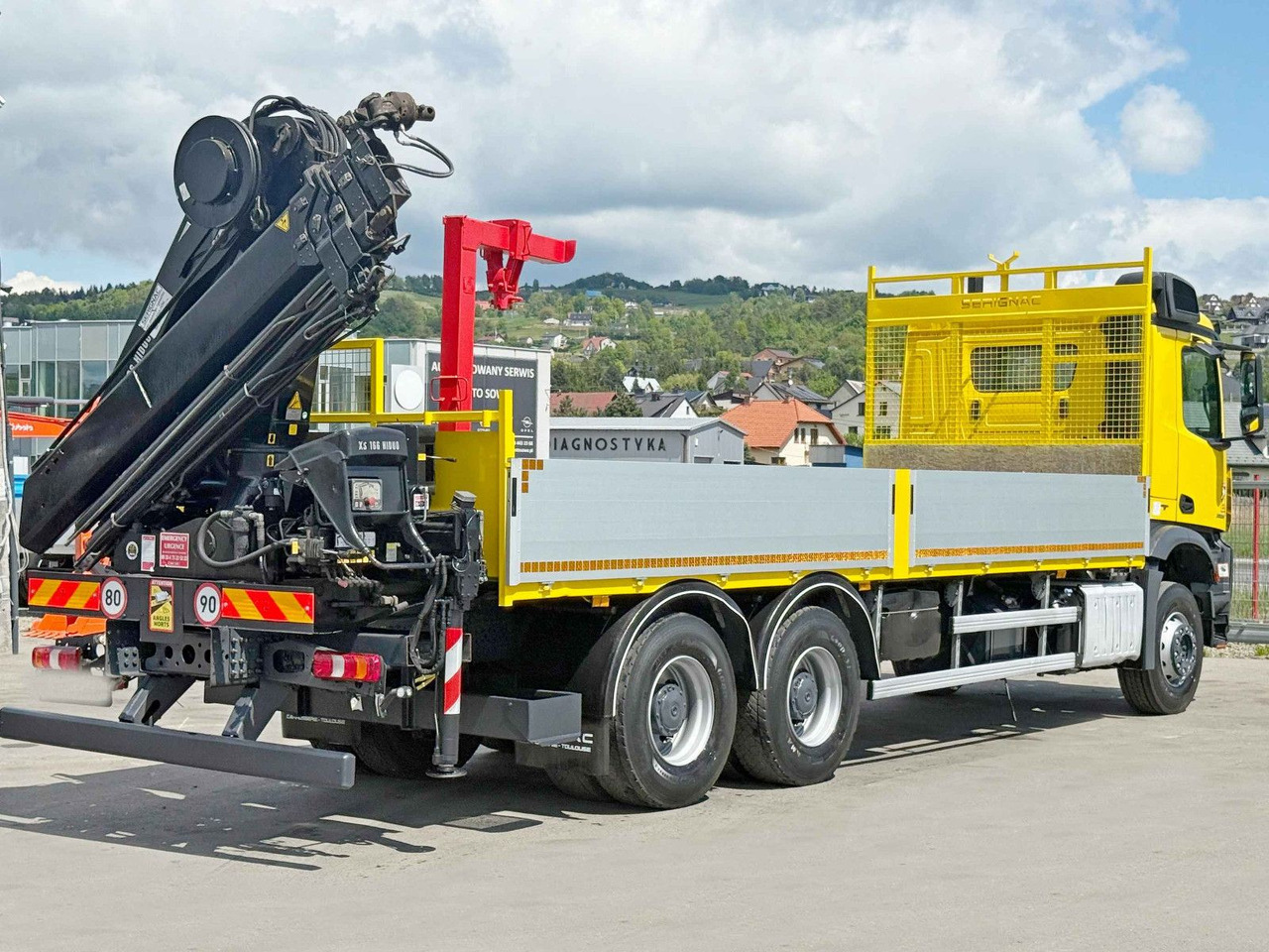 Camion grue Mercedes-Benz AROCS 2636 *HIAB 166 D-4 HIDUO + FUNK* 6x4: photos 6