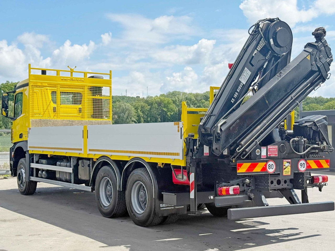 Camion grue Mercedes-Benz AROCS 2636 *HIAB 166 D-4 HIDUO + FUNK* 6x4: photos 7