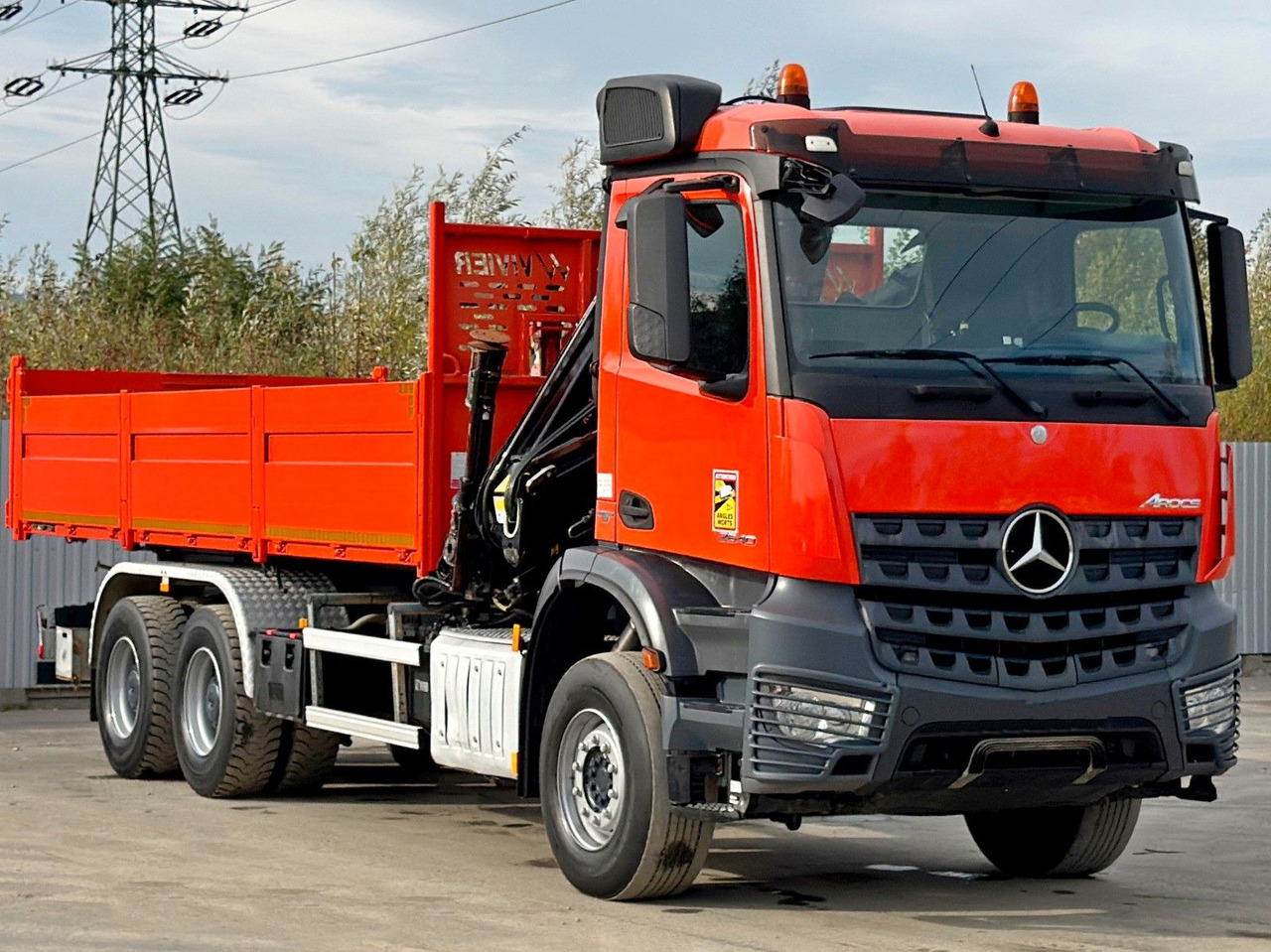 Mercedes-Benz AROCS 2640 *HIAB 144 BS - 3/FUNK  + * 6x4 - Camion benne, Camion grue: photos 3 Mercedes-Benz AROCS 2640 *HIAB 144 BS - 3/FUNK  + * 6x4 - Camion benne, Camion grue: photos 3