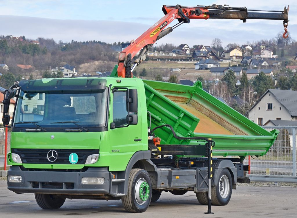 Mercedes-Benz ATEGO 1224 Kipper 4,00m* KRAN * TOPZUSTAND - Camion grue, Camion benne: photos 3 Mercedes-Benz ATEGO 1224 Kipper 4,00m* KRAN * TOPZUSTAND - Camion grue, Camion benne: photos 3