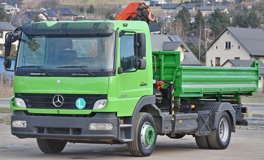 Mercedes-Benz ATEGO 1224 Kipper 4,00m* KRAN * TOPZUSTAND - Camion grue, Camion benne: photos 5 Mercedes-Benz ATEGO 1224 Kipper 4,00m* KRAN * TOPZUSTAND - Camion grue, Camion benne: photos 5