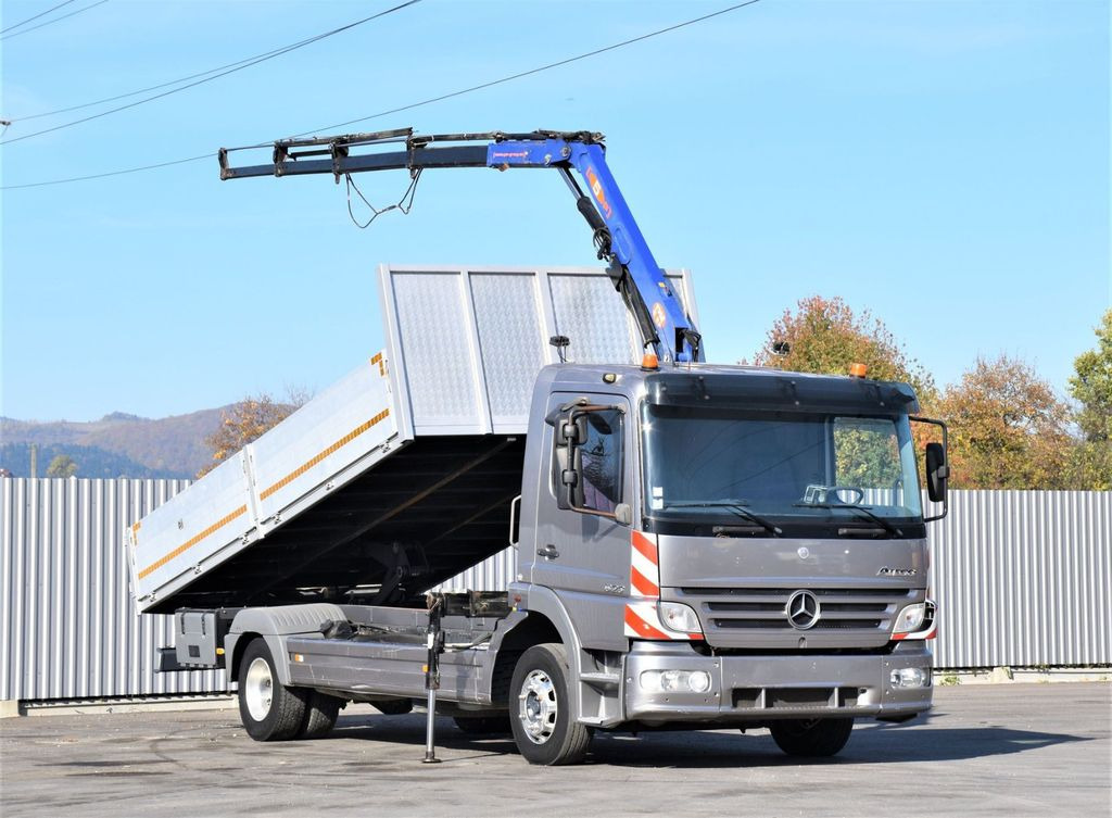Mercedes-Benz ATEGO 823 Kipper 4,90m* PM 5024 P* TOPZUSTAND - Camion grue, Camion benne: photos 2 Mercedes-Benz ATEGO 823 Kipper 4,90m* PM 5024 P* TOPZUSTAND - Camion grue, Camion benne: photos 2