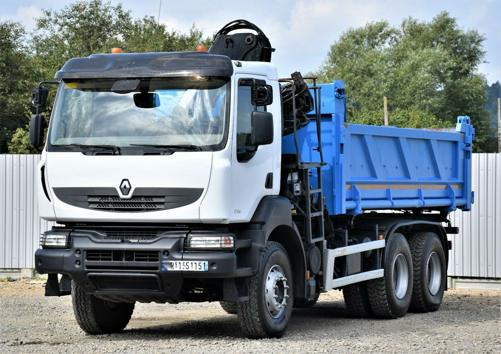 Renault KERAX 370 DXI* HIAB 122B-3 HIDUO/FUNK * 6x4 - Camion benne, Camion grue: photos 5 Renault KERAX 370 DXI* HIAB 122B-3 HIDUO/FUNK * 6x4 - Camion benne, Camion grue: photos 5
