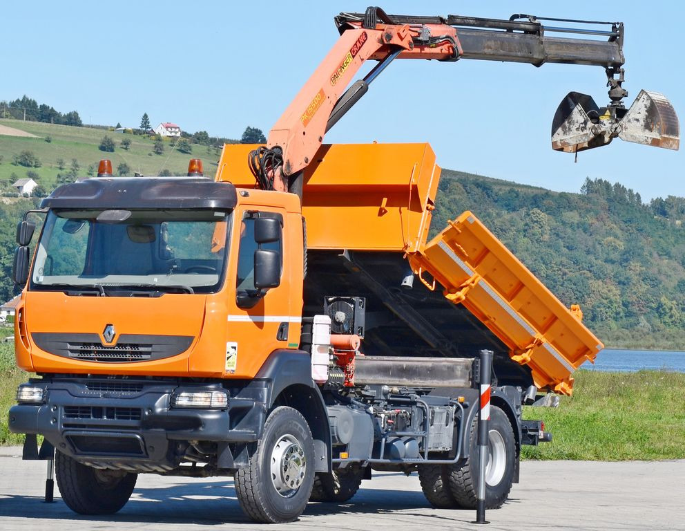 Renault KERAX 370 DXI* KIPPER 3,70m *PK 15500 + FUNK*TOP - Camion grue, Camion benne: photos 3 Renault KERAX 370 DXI* KIPPER 3,70m *PK 15500 + FUNK*TOP - Camion grue, Camion benne: photos 3