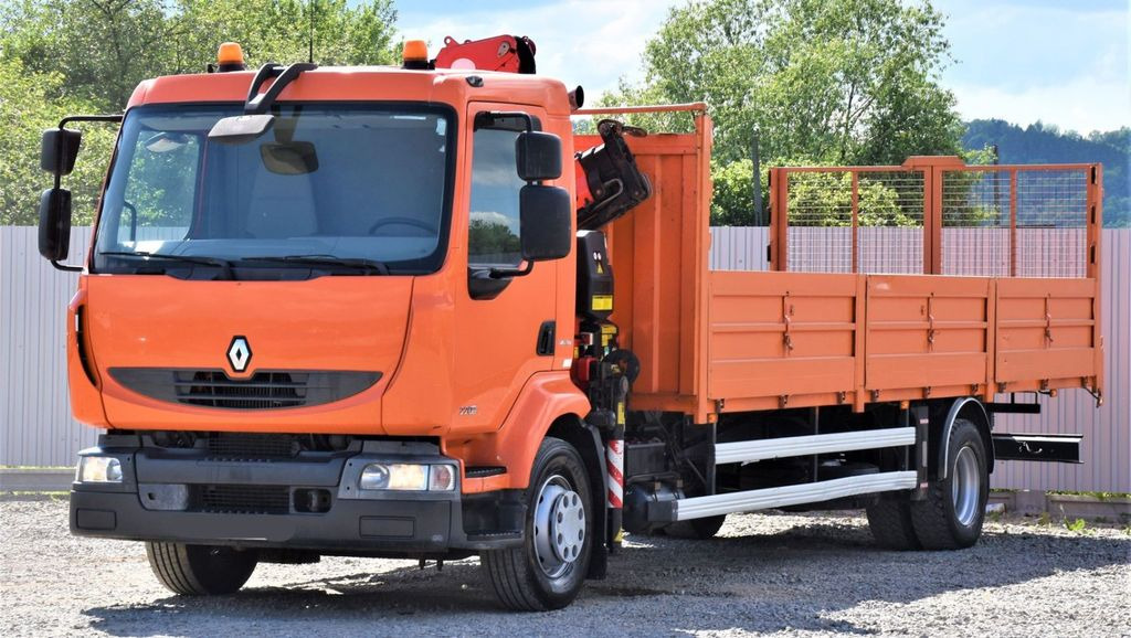 Renault MIDLUM 220 DXI *PRITSCHE 7,20m *FASSI F80A.23 - Camion grue: photos 4 Renault MIDLUM 220 DXI *PRITSCHE 7,20m *FASSI F80A.23 - Camion grue: photos 4